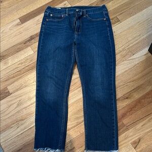 GAP Vintage Slim High Rise Classic Blue Women's Jeans Size 8S 29S